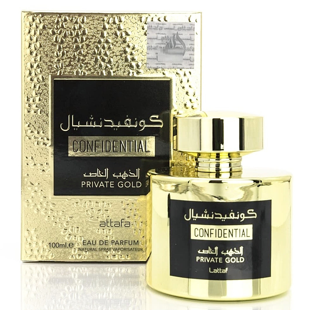Perfume Confidential Private Gold Lattafa