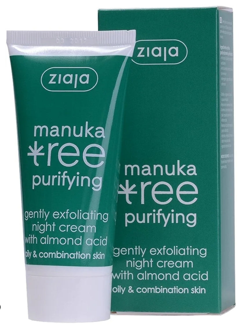 MANUKA. Crema de noche exfoliante